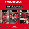 thumbnail image 5 of Milwaukee PACKOUT Red Tumbler with 1 Divide, 30oz, 5 of 12