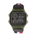 thumbnail image 1 of Reloj deportivo digital Jadeshay para hombre de Lona resistente al agua color Verde, 1 of 14