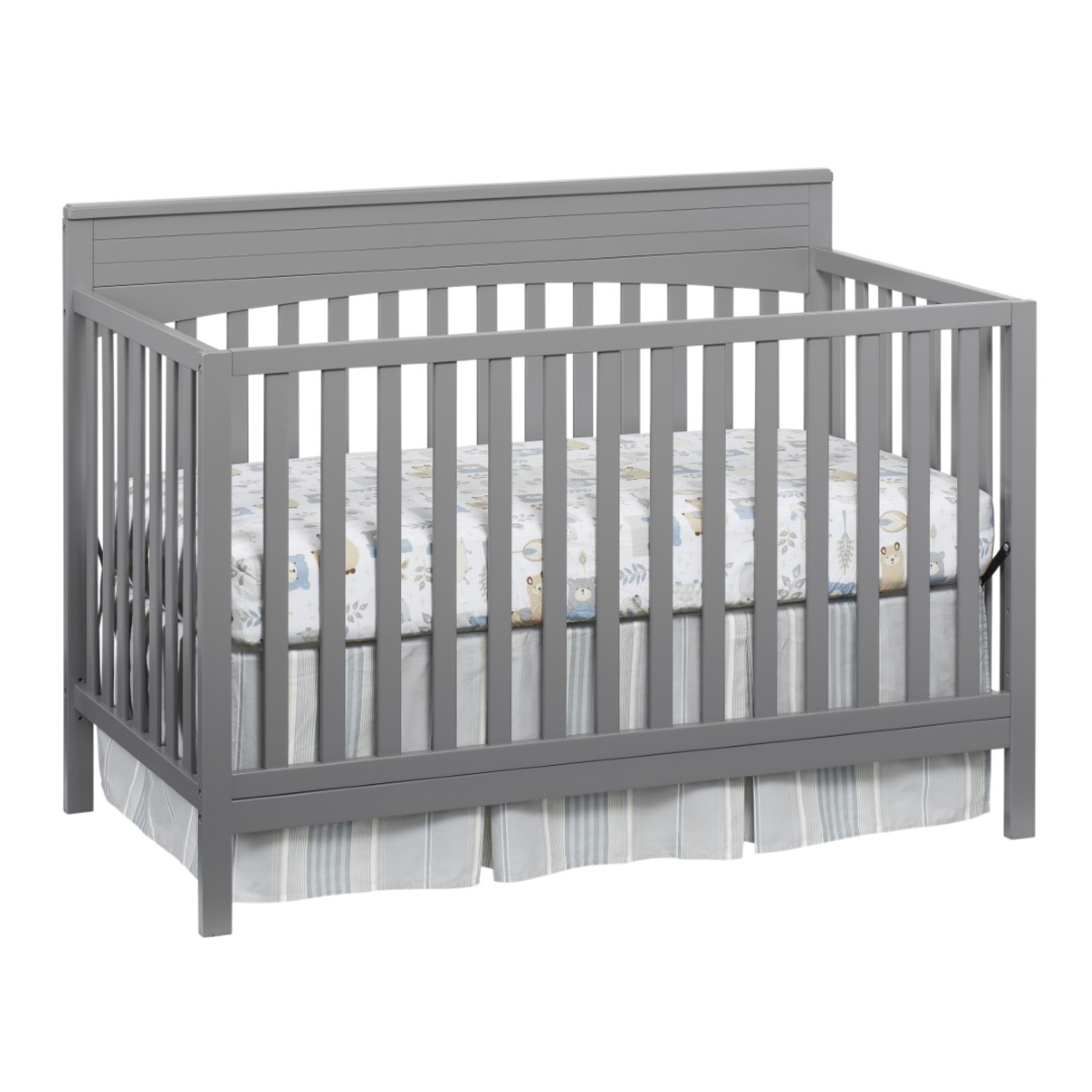 Oxford Baby Harper 4-in-1 Convertible Crib, Dove Gray, GREENGUARD Gold Certified, Wooden Crib - image 5 of 11