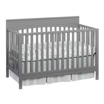 Oxford Baby Harper 4-in-1 Convertible Crib, Dove Gray