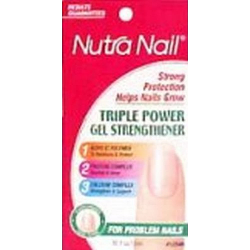 Nutra Nail Nutra Nail Triple Power Gel Strengthener (3Pack