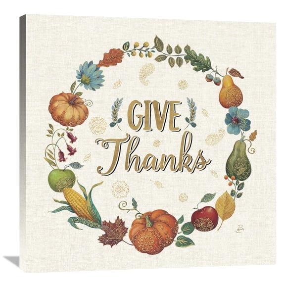 Global Gallery's 'Spice Season V' by Daphne Brissonnet Stretched Canvas Wall Art