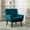 Teal#1, variant on NEW Modern Accent Chair, Living Room Chairs Upholstered Lounge Armchair for Bedroom, Reading Room, Teal