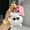 M 9E3, variant on Rvkxad Soft Stuffed Keychain Toy, Mini Plush Keychain Companion for Bags Keys, Adorable Keychain Accessory