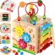thumbnail image 1 of Juguete Montessori 8 en 1 Activity Cube Batlofty para niños de 1 año o más, 1 of 7