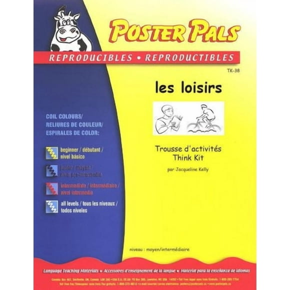 The Fsl Classroom Les Loisirs French Reproducible Teaching Activities