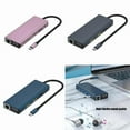 thumbnail image 2 of Laptop Docking Station Double Monitors 12 in 1 USB C Hub Multiport Adapter, 2 of 14