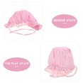 thumbnail image 4 of UPOUART 1Pc Bonnet for Kids Pink Cotton Bonnet Style for Daily Use, 4 of 7