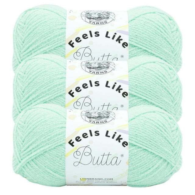 Fil Lion Brand Feels Like Butta® Fil #4 Medium/Worsted 100g/199m 3-Paquet