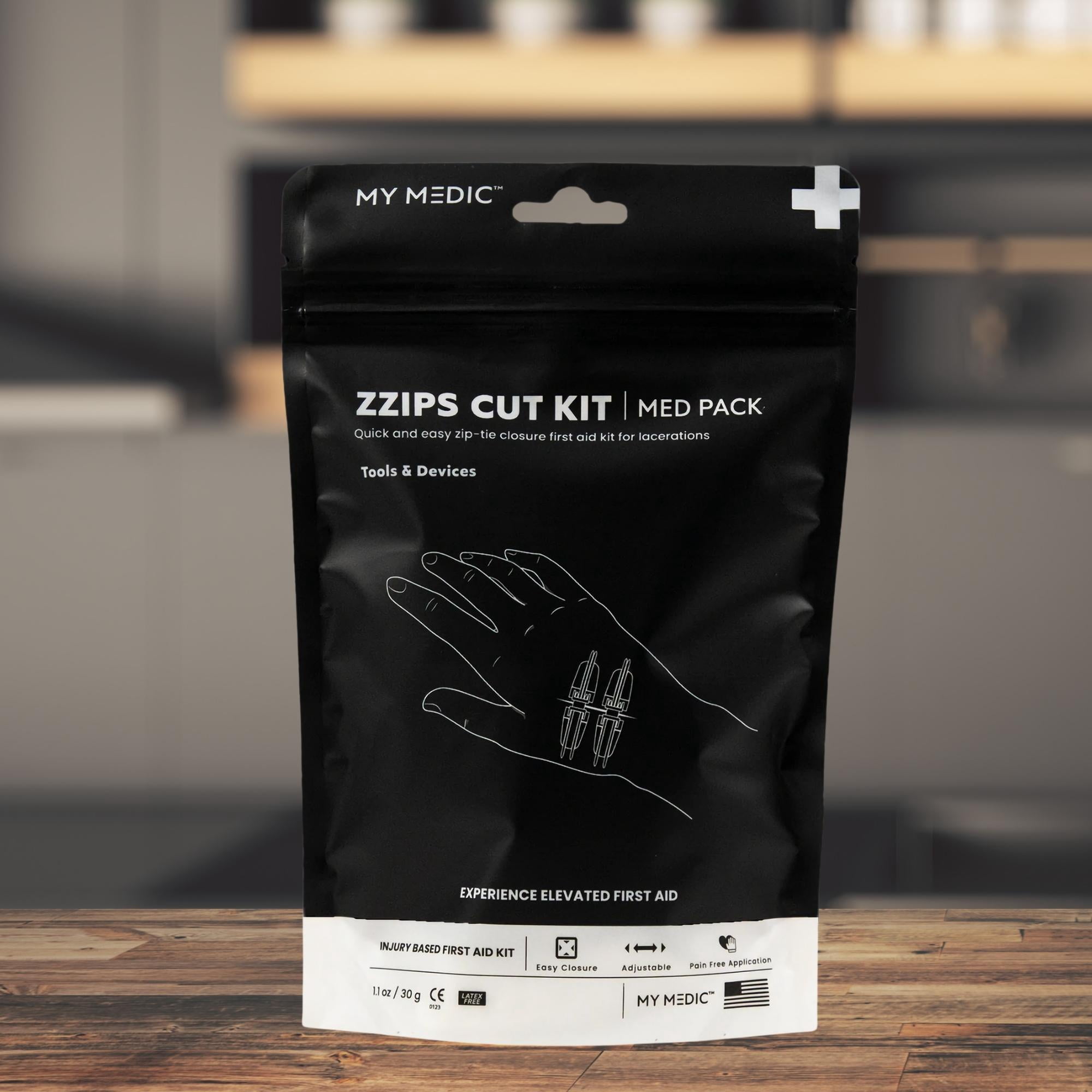 My Medic Med Packs Zzips First Aid Kit for Cuts and Lacerations