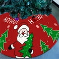 thumbnail image 1 of 1 hoja de decoración de fondo de árbol con estampado fino creativo rojo, suministros de decoración navideña, 1 of 5