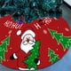 thumbnail image 1 of 1 hoja de decoración de fondo de árbol con estampado fino creativo rojo, suministros de decoración navideña, 1 of 5