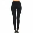 thumbnail image 2 of Wax Womens High-Rise Slash Destructed Skinny Jeans BLK-1, 2 of 3