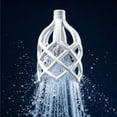 thumbnail image 2 of weibbin Handheld Shower Head with High Pressure Spray, 3-Setting Water Flow, Universal Standard Thread for Bathroom, Hotel, Home Shower Use, 2 of 5