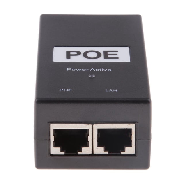 Tachiuwa 24V/1A Connector POE Splitter Power Supply Module for AP IP Camera