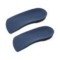 thumbnail image 3 of EeaseMX Plantillas ortopédicas para mujer, 1 par de 3/4, soporte para el arco del talón, fascitis plantar, masaje para pies planos, talla M (azul y negro), 3 of 7