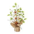 thumbnail image 1 of Easter Egg Tree Decorations Plastic Potted Holiday Ornament 40 cm Multicolor Indoor Display, 1 of 8