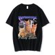thumbnail image 1 of Camiseta divertida de amante de los gatos, ropa para hombre, camisetas de moda, camisetas informales de algodón de manga corta de gran tamaño., 1 of 7