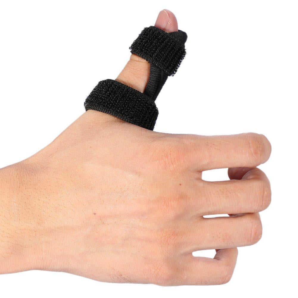 Fyydes Adjustable Finger Brace with Hook&Loop Tape for Straightening Curved Trigger Finger Fyydes Adjustable Finger Brace with Hook&Loop Tape for Straightening Curved Trigger Finger