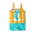 thumbnail image 2 of Herrnalise Toddler Swimsuit with Removable Buoyancy Summer Kids Floating Swimwear 6M-4Y Baby Boys Girls Swimsuit Swimsuit Learn to Swim Training Vest, 2 of 6