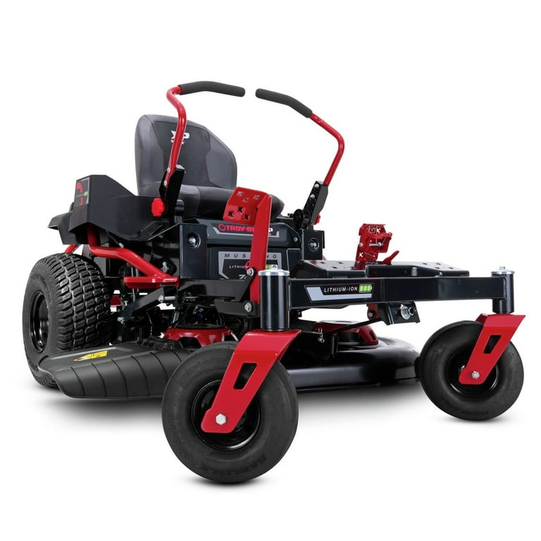 Troy Bilt 34ABB2CS766 Mustang Z42E XP 56V MAX Brushless Lithium Ion Battery Powered Zero Turn Mower 60 Ah Walmart