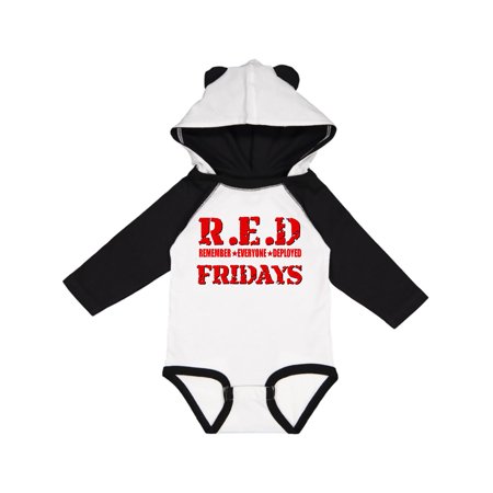 

Inktastic Red Fridays (red) Gift Baby Boy or Baby Girl Long Sleeve Bodysuit