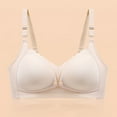 thumbnail image 2 of Wycnly Bras for Women,Womens Nursing Bras,Breastfeeding Maternity Bras for Women Lightly Lined Comfort Seamless Underwire Bras Ladies Wirefree Sleep Bralettes Underwear, 2 of 7
