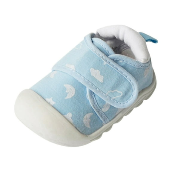 MHZLDYZ Baby Shoes 12-201 Months Baby Shoes Soft Bottom Breathable Children Cartoon Light Casual Children Shoes Baby Walking Shoes 12-18 Months Baby Shoes 9-12 Months Boy (Blue,4)