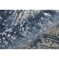thumbnail image 5 of Feizy Eastfield Modern Abstract, Blue/Ivory, 2' x 3' Accent Rug Sheen Handmade Casual Distressed Floor Rug for Living room Bedroom, 5 of 8