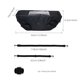thumbnail image 4 of Bolsa de viaje Sidaley para manillar lavable impermeable para motocicleta Gafas de moto, 4 of 6