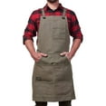 thumbnail image 3 of VALINK Multifunction Garden Tools Pouch Carpenter Worker Apron with Tool Pockets, 3 of 7