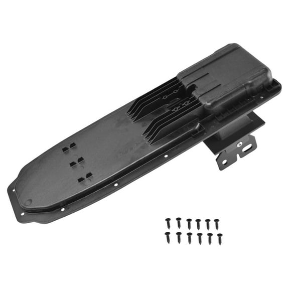 TRQ Center Console Lid Arm Rest Graphite Dark Gray for Ford Mazda Pickup Truck INA69403