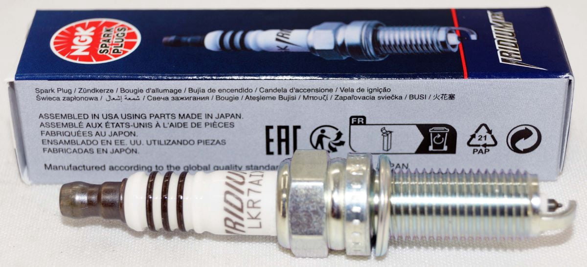 NGK 93911 Iridium IX Spark Plug (4 Pack)