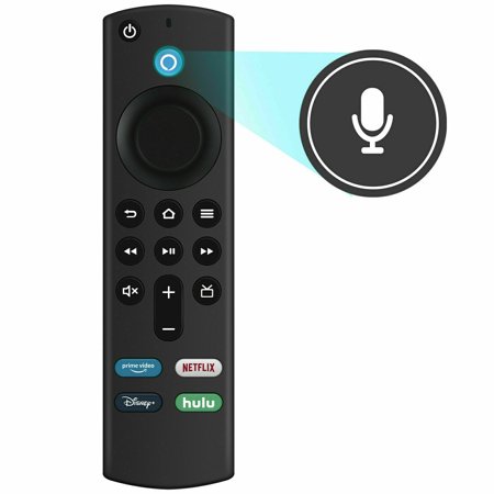 Replacement Voice Remote (3rd GEN) L5B83G with TV Controls fit for Fire TV Stick (2nd Gen, 3rd Gen, Lite, 4K), Fire TV Cube (1st Gen and Later), and Fire TV (3rd Gen)