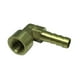thumbnail image 2 of Adaptador de conector neumático de 90 grados de 1/4" con rosca hembra de latón DN8x8mm, 2 of 9