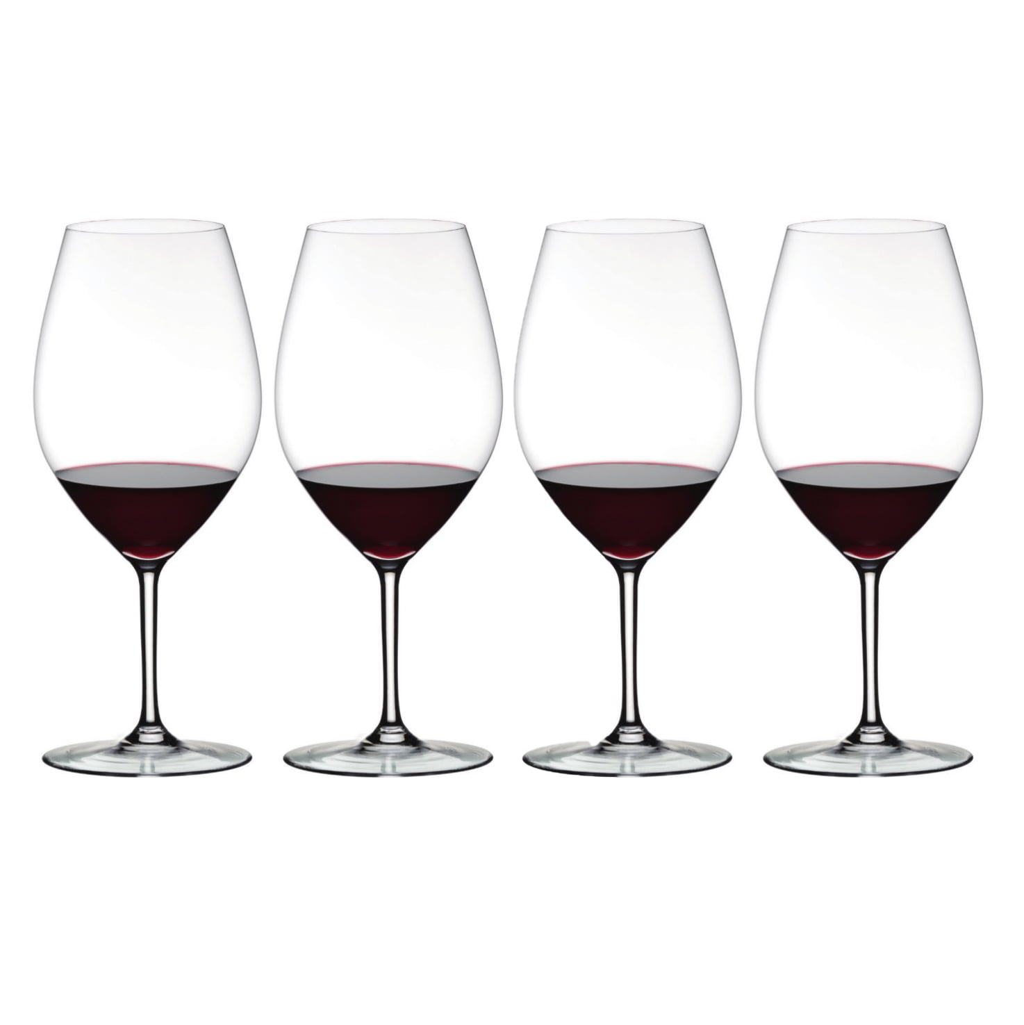Riedel 640801 Overture Double Magnum Crystal Red Wine Glasses 4 pack 10.28 Oz 