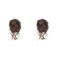thumbnail image 1 of ZheElen Messy Curly Hair Bun Easy-to-Wear Wide Application Safe And Reliable Messy Hair Bun Extensions light brown 2Set, 1 of 6