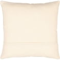 thumbnail image 5 of Surya Andrea NDR-005 20 x 20" Square Cotton Pillow Kit in Cream/Dark Brown, 5 of 5