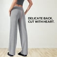 thumbnail image 4 of Women's Casual Sports Versatile Leg Sweatpants, Drawstring - Waist Comfortable with Stretch and Pockets M, 4 of 7