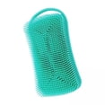 thumbnail image 1 of 4xSilicone Body Scrubber Exfoliante Suave Para La Piel Ducha Cuidado De La Piel Verde, 1 of 8