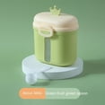 thumbnail image 2 of Dispensador de fórmula para bebés, dispensador de fórmula para llevar, dispensador portátil de fórmula de leche en polvo con cuchara, contenedores de fórmula, 2 of 5