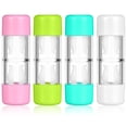 thumbnail image 1 of Estuche rígido de viaje para lentes RGP (4 unidades), caja protectora, contenedor para lentes cosméticos (rosa, blanco, azul y verde)., 1 of 7