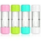 thumbnail image 1 of Estuche rígido de viaje para lentes RGP (4 unidades), caja protectora, contenedor para lentes cosméticos (rosa, blanco, azul y verde)., 1 of 7