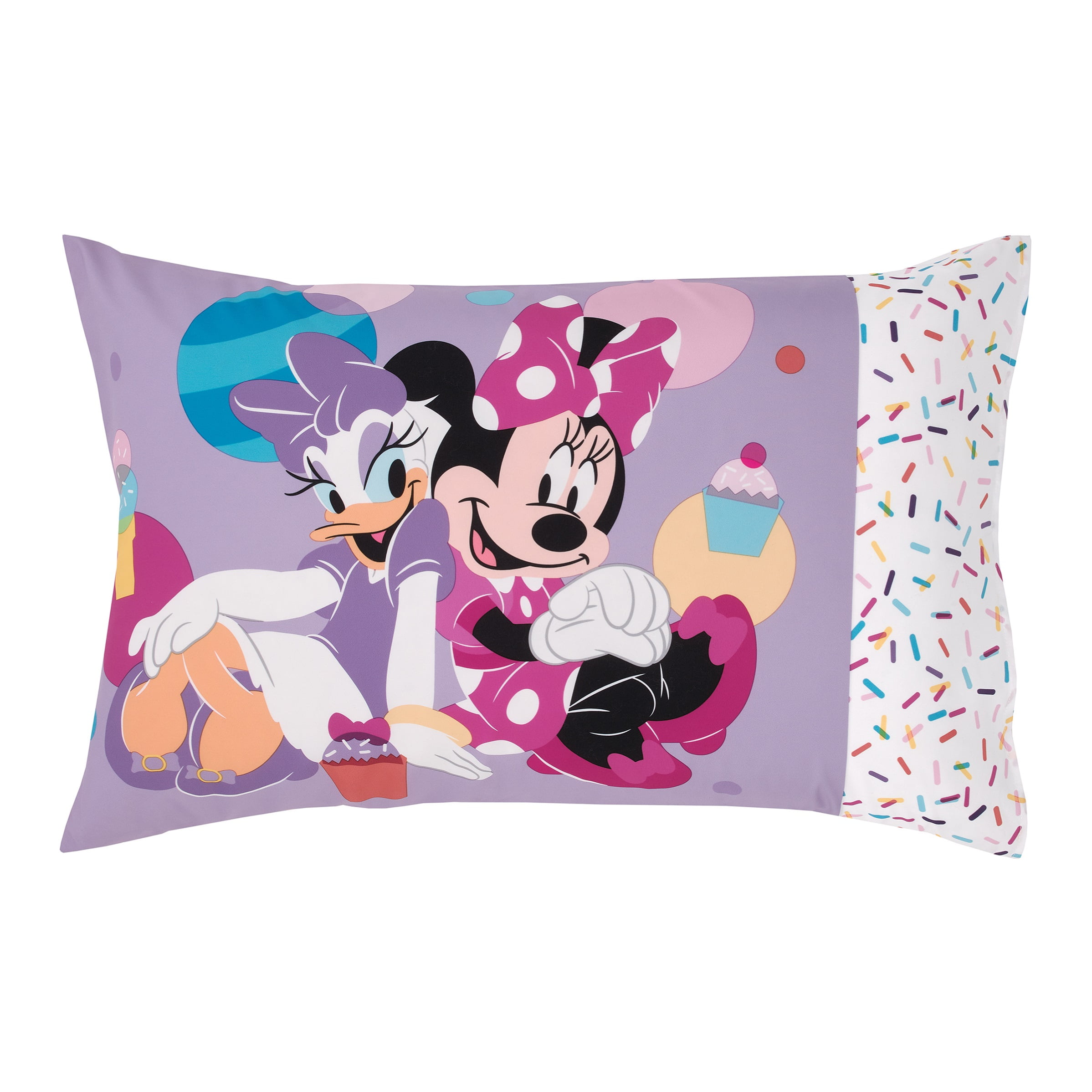 Disney Minnie Mouse Let's Party 2 Piece Toddler Sheet Set