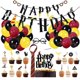 thumbnail image 1 of 49 unids/set tema de Harry Potter suministros de decoración para fiesta de cumpleaños conjunto de globos corbata gafas marco Banner banderines adorno para pastel, 1 of 3