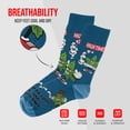 thumbnail image 5 of HIGHTIMES Magazine Officially Licensed Socks, Funny Novelty Crew Socks, Fun Unique Patterns And Designs, 5 of 6