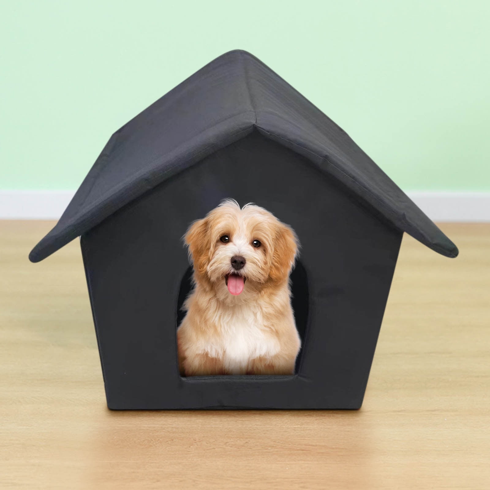 Nebwoak Winter Pet House Waterproof Foldable Warm Pet House for Outdoor Indoor Cat Dog,for Large Pets