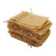 thumbnail image 1 of 100 Pcs 9 x 12cm Multi-Purpose Organza Drawstring Pouches Jewelry Gift Storage Bags (Gold), 1 of 2