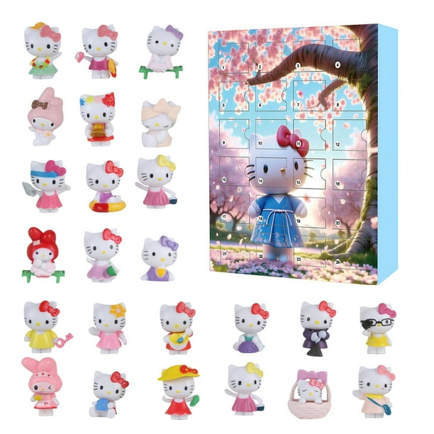 Exquisita caja de persianas de piedra con calendario, regalo de Halloween para niños