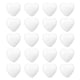 thumbnail image 1 of BRIGHTFUFU 20 piezas espumas en forma de corazón, modelo de espuma en forma de corazón, modelo en forma de corazón, 1 of 8